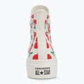 Жіночі кросівки Converse Chuck Taylor All Star Lift Platform Cherries Hi egret/червоний/зелений 6