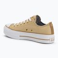Кеди жіночі Converse Chuck Taylor All Star Lift Platform Herringbone Stripe utility sunflower/trek tan 3