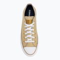 Кеди жіночі Converse Chuck Taylor All Star Lift Platform Herringbone Stripe utility sunflower/trek tan 5