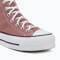 Кеди жіночі Converse Chuck Taylor All Star Lift Hi light saddle/natural ivory 7