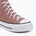 Кеди жіночі Converse Chuck Taylor All Star Lift Hi sugar berry/white/black 7