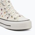 Кеди жіночі Converse Chuck Taylor All Star Lift Hi erget/vintage white/black 7