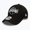 Бейсболка New Era NBA League Essential 9Forty Los Angeles Lakers black