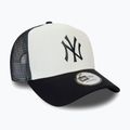 Кепка New Era Team Block Trucker NYY black/white