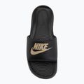 Шльопанці чоловічі Nike Victori One Slide black/metalic gold 5