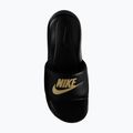 Шльопанці чоловічі Nike Victori One Slide black/metalic gold 4