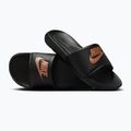 Шльопанці жіночі Nike Victori One Slide black/black/metallic red bronze 10