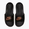 Шльопанці жіночі Nike Victori One Slide black/black/metallic red bronze 11