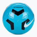 М'яч футбольний Nike Pitch Training light blue fury/black/white розмір 4