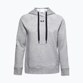 Кофта з капюшоном жіноча Under Armour Rival Fleece Hb Hoodie сіра 1356317