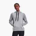 Кофта з капюшоном жіноча Under Armour Rival Fleece Hb Hoodie сіра 1356317 3