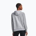 Кофта з капюшоном жіноча Under Armour Rival Fleece Hb Hoodie сіра 1356317 4