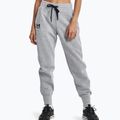 Шорти тренувальні жіночі Under Armour Rival Fleece Joggers steel medium heather/black/black