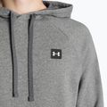 Кофта чоловіча Under Armour Rival Hoodie pitch gray light heather/onyx white 6