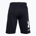 Шорти для тренувань чоловічі Under Armour Rival Fleece чорні 1357118 4