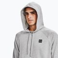 Кофта чоловіча Under Armour Rival Hoodie mod gray light heather/black 7