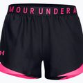 Шорти для тренувань жіночі Under Armour Play Up 3.0 чорно-рожеві 1344552 3