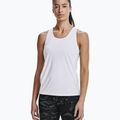 Майка для бігу жіночий Under Armour Fly By біла 1361394-100 3