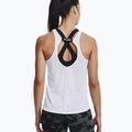 Майка для бігу жіночий Under Armour Fly By біла 1361394-100 4