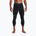 Легінси чоловічі Under Armour HG Armour 3/4 black/white