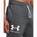 Штани чоловічі Under Armour Ua Rival Terry Jogger pitch gray light heather/onyx white 4