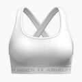 Бюстгальтер для тренувань Under Armour Crossback Mid white/white/halo gray