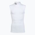 Футболка для тренувань чоловіча Under Armour HG Armour Comp Mock SL castlerock/white