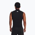 Футболка для тренувань чоловіча Under Armour HG Armour Comp Mock black/white 3