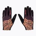 Велорукавиці жіночі Dakine Covert ochre stripe/port 3