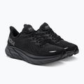 Кросівки для бігу чоловічі HOKA Clifton 8 чорні 1119393-BBLC 5