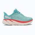 Жіночі бігові кросівки HOKA Clifton 8 Wide aquarelle/яєчна шкаралупа сині 2