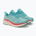 Жіночі бігові кросівки HOKA Clifton 8 Wide aquarelle/яєчна шкаралупа сині 4