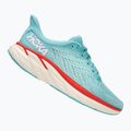 Жіночі бігові кросівки HOKA Clifton 8 Wide aquarelle/яєчна шкаралупа сині 7