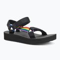 Сандалі жіночі Teva Midform Universal Pride black rainbow