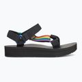 Сандалі жіночі Teva Midform Universal Pride black rainbow 2