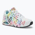 Кросівки жіночі SKECHERS JGoldcrown Uno Spread The Love white/multicolor