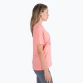 Футболка трекінгова жіноча  Columbia Bluebird Day Relaxed coral reef heather/lakeshore flora 4