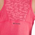 Футболка трекінгова жіноча  Columbia Peak To Point II Tank red hibiscus heather 4