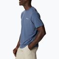 Футболка трекінгова чоловіча Columbia Tech Trail Graphic dark mountain heather/summits 7 graphic