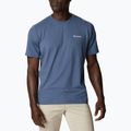 Футболка трекінгова чоловіча Columbia Tech Trail Graphic dark mountain heather/summits 7 graphic 5