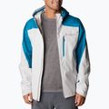 Куртка дощовик чоловіча Columbia Titan Pass 2.5L nimbus grey/deep marine 4
