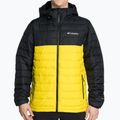 Пуховик чоловічий Columbia Powder Lite Hooded laser lemon/black