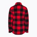 Кофта трекінгова жіноча Columbia West Bend Full Zip red lily check print 2