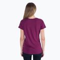Футболка трекінгова жіноча Columbia Daisy Days Graphic marionberry heather/thru the pines 3