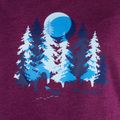 Футболка трекінгова жіноча Columbia Daisy Days Graphic marionberry heather/thru the pines 5