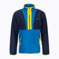 Кофта трекінгова чоловіча Columbia Back Bowl Full Zip collegiate navy/brt indigo/laser lemon 7