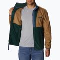Кофта трекінгова чоловіча Columbia Back Bowl Full Zip delta/spruce/dark mountain 6