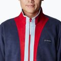 Кофта трекінгова чоловіча Columbia Back Bowl Full Zip collegiate navy/mtn red/sky blue 6