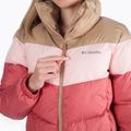 Пуховик жіночий Columbia Puffect Color Blocked dark coral/peach blossom/beach 5