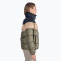Пуховик жіночий Columbia Puffect Color Blocked stone green/beach/black 2